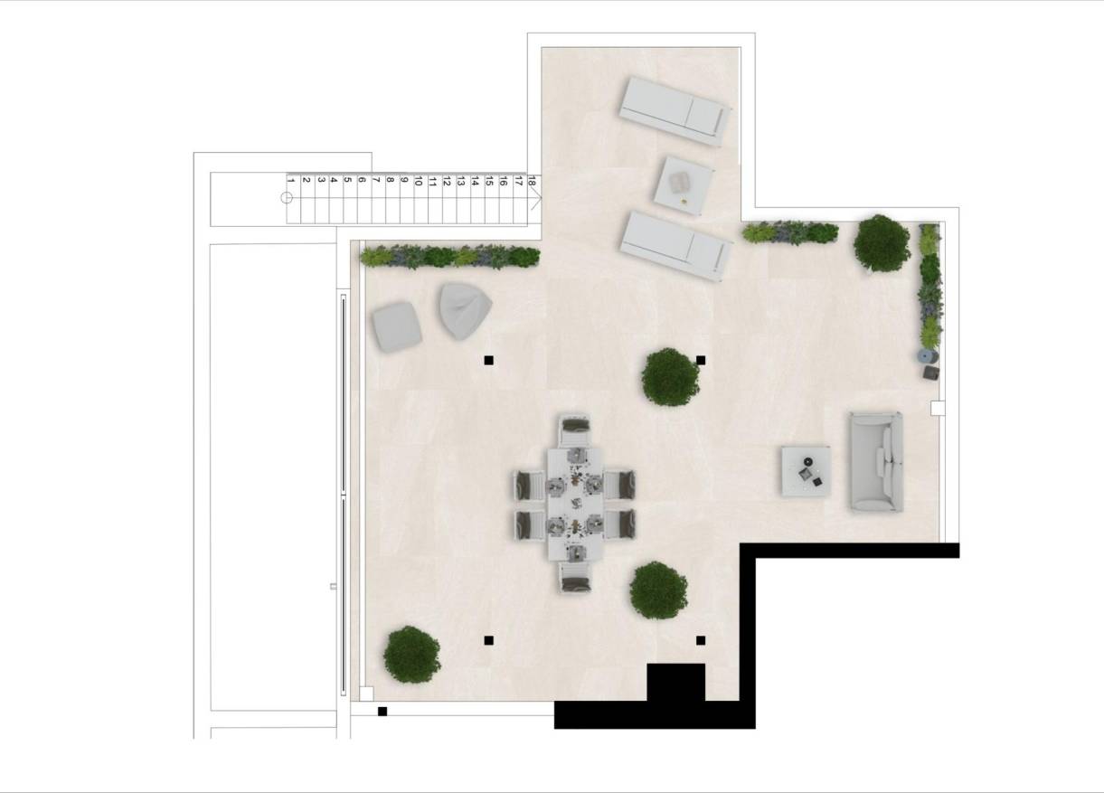Nieuwbouw - Penthouse - Mijas - Calanova