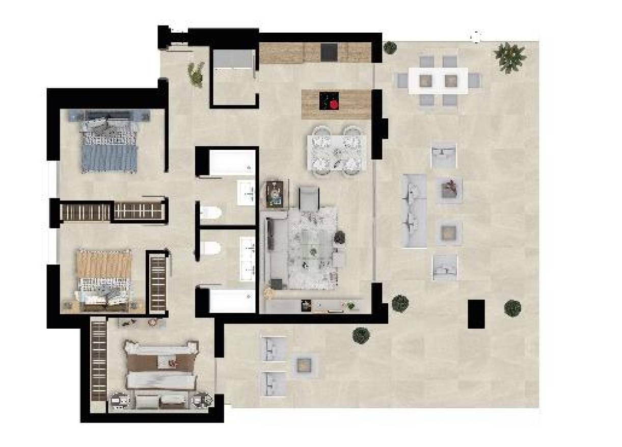 Nieuwbouw - Appartement - Mijas - Calanova