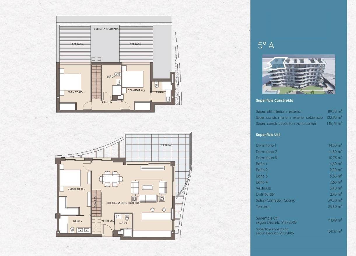 Nieuwbouw - Penthouse - Benalmádena - Puerto Marina