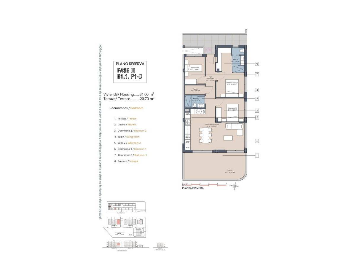 Nieuwbouw - Appartement - Los Alcazares - La Serena Golf