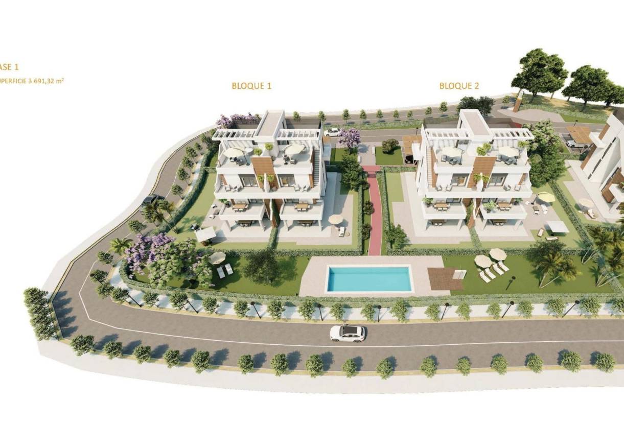 Nieuwbouw - Appartement - Fuente Álamo de Murcia - Hacienda del Alamo