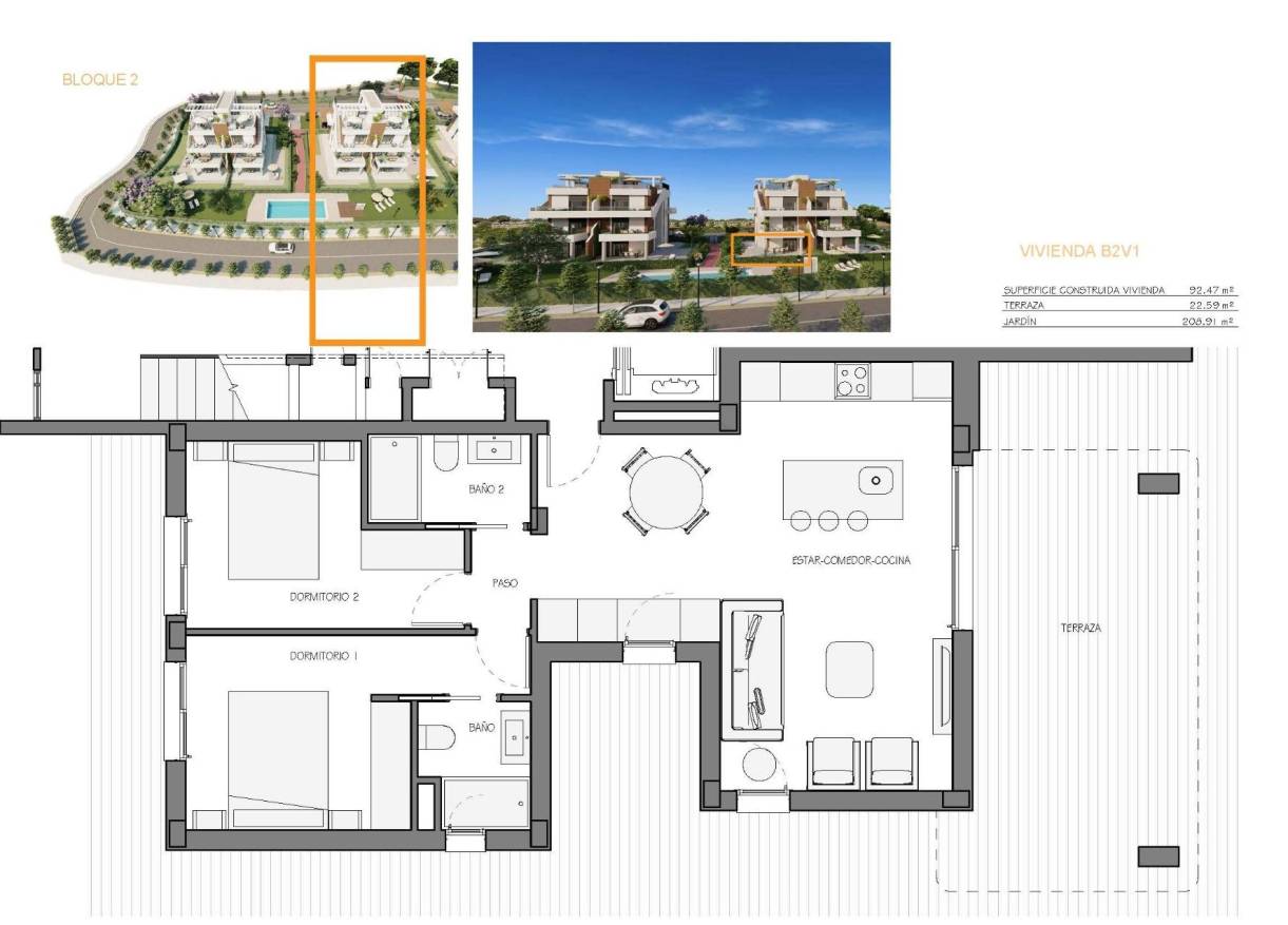 Nieuwbouw - Appartement - Fuente Álamo de Murcia - Hacienda del Alamo