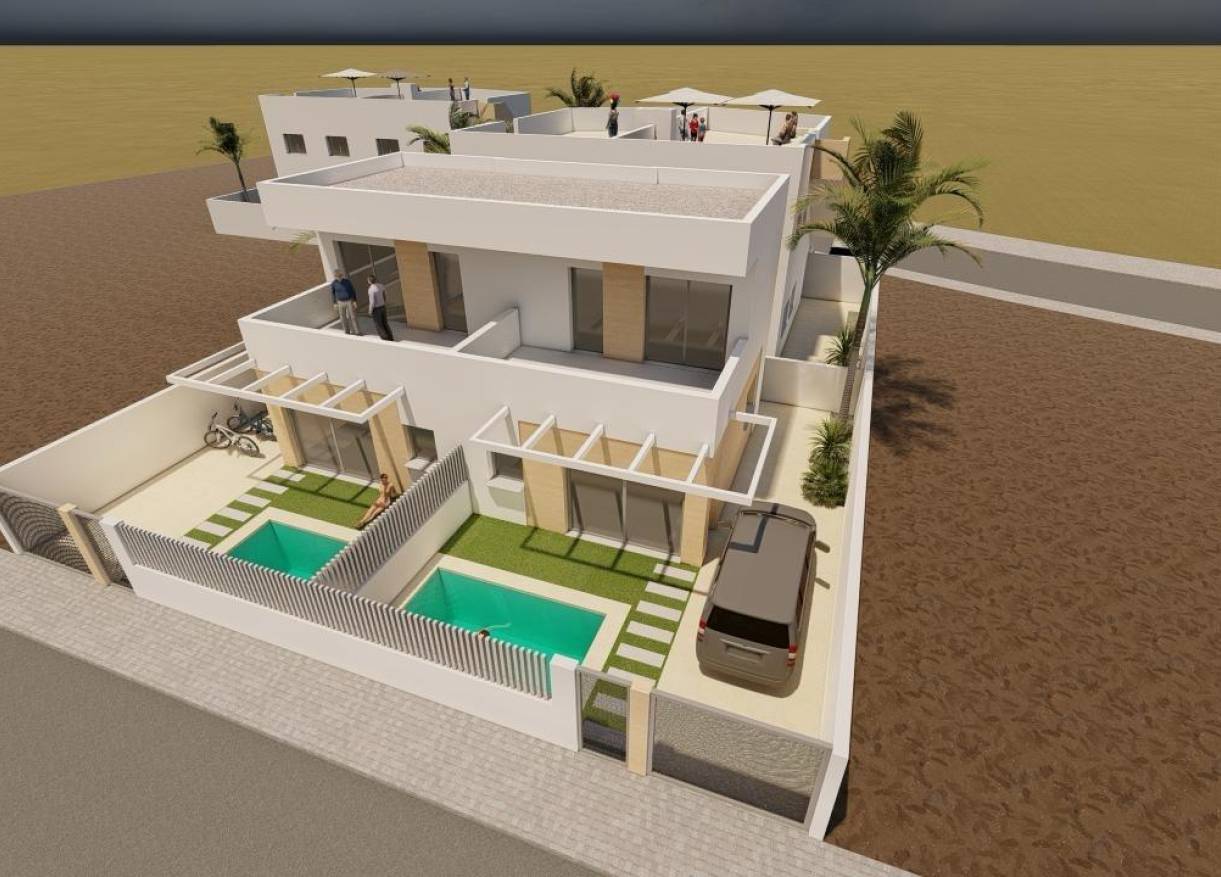 Nieuwbouw - Townhouse / Semi-detached - Mazarrón - Mar De Plata