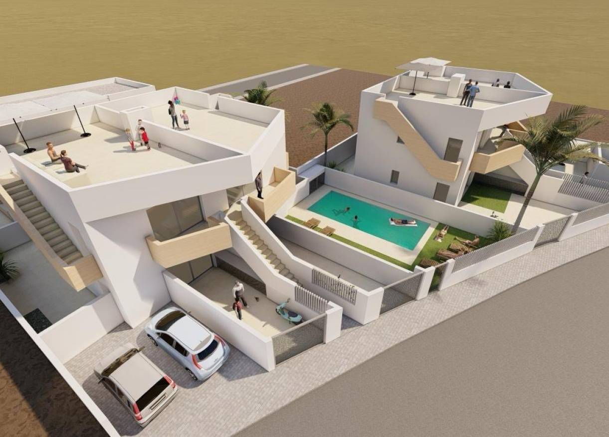 Nieuwbouw - Townhouse / Semi-detached - Mazarrón - Mar De Plata