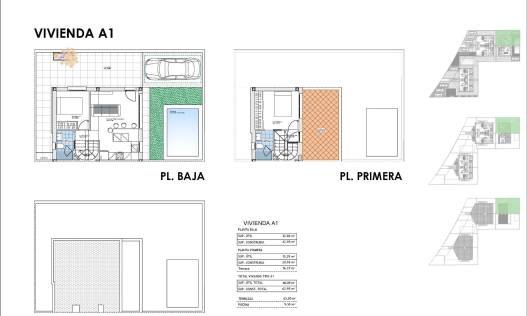 Nieuwbouw - Townhouse / Semi-detached - Mazarrón - Mar De Plata