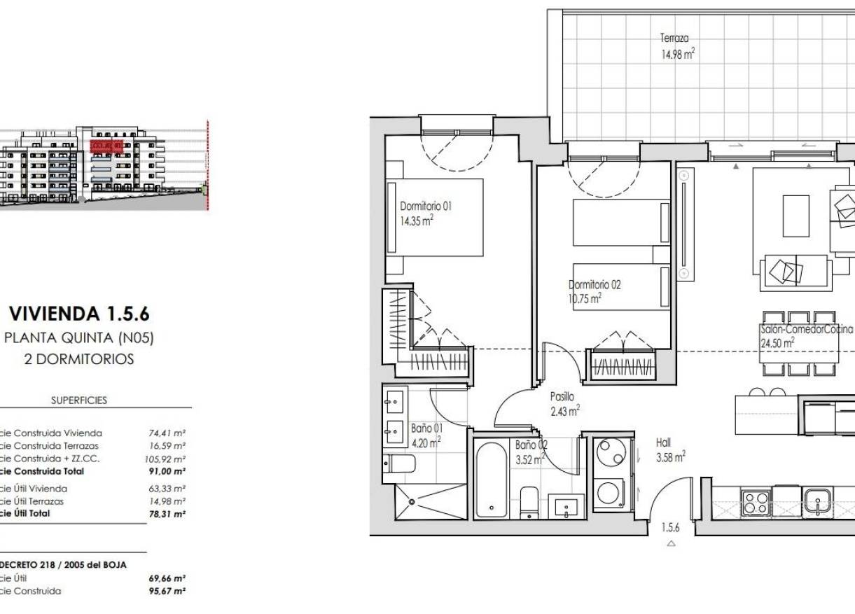 Nieuwbouw - Appartement - Estepona - Las Mesas