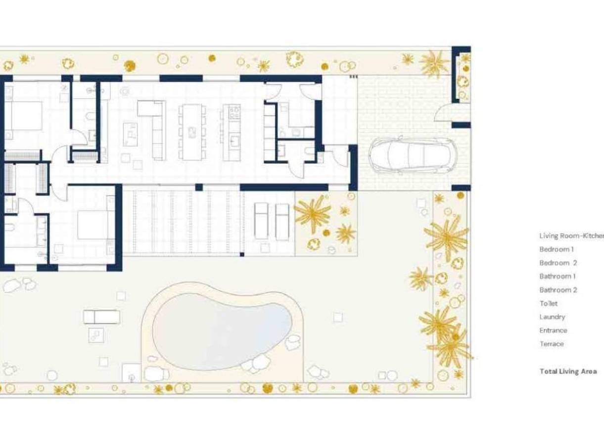 Nieuwbouw - Villa - Baños y mendigo - Altaona Golf