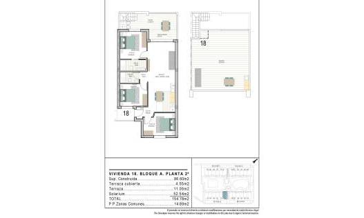 Nieuwbouw - Penthouse - Torre Pacheco - San Cayetano