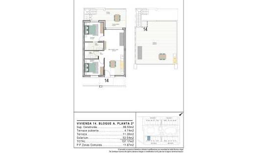 Nieuwbouw - Penthouse - Torre Pacheco - San Cayetano