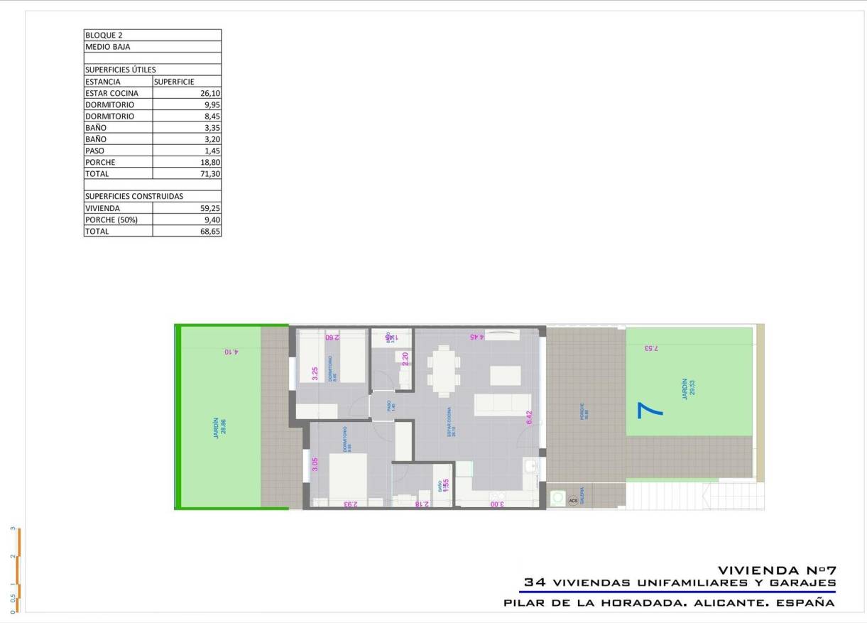 Nieuwbouw - Townhouse / Semi-detached - Pilar de la Horadada - pueblo