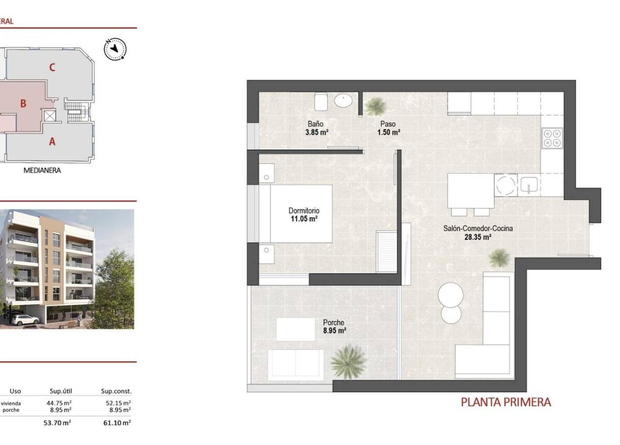 Nieuwbouw - Appartement - San Pedro del Pinatar - Lo Pagán