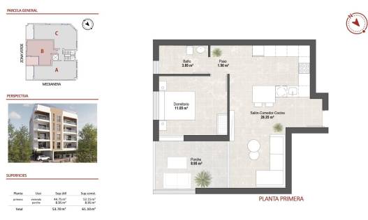 Nieuwbouw - Appartement - San Pedro del Pinatar - Lo Pagán