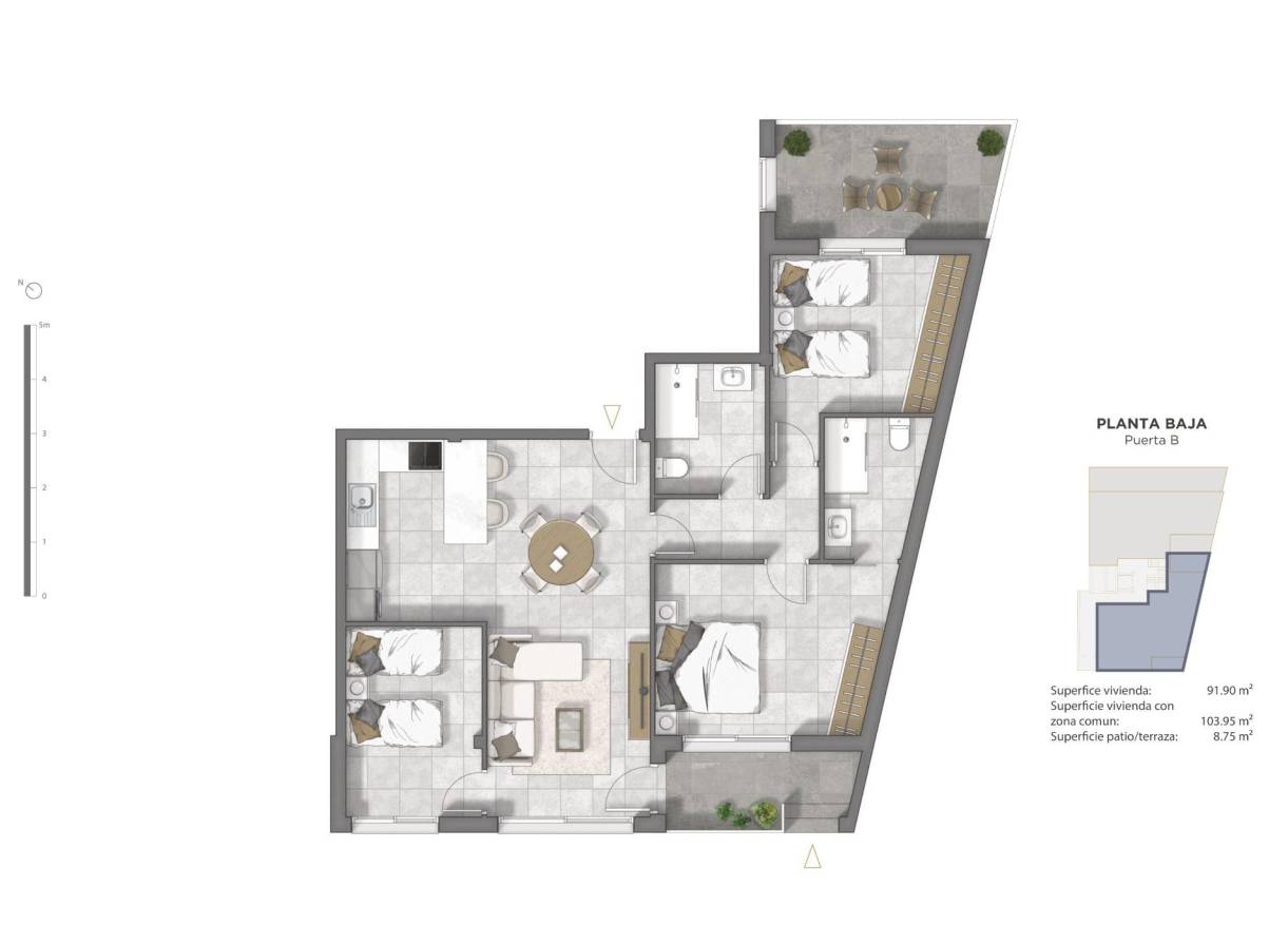 Nieuwbouw - Appartement - Guardamar del segura - Pueblo
