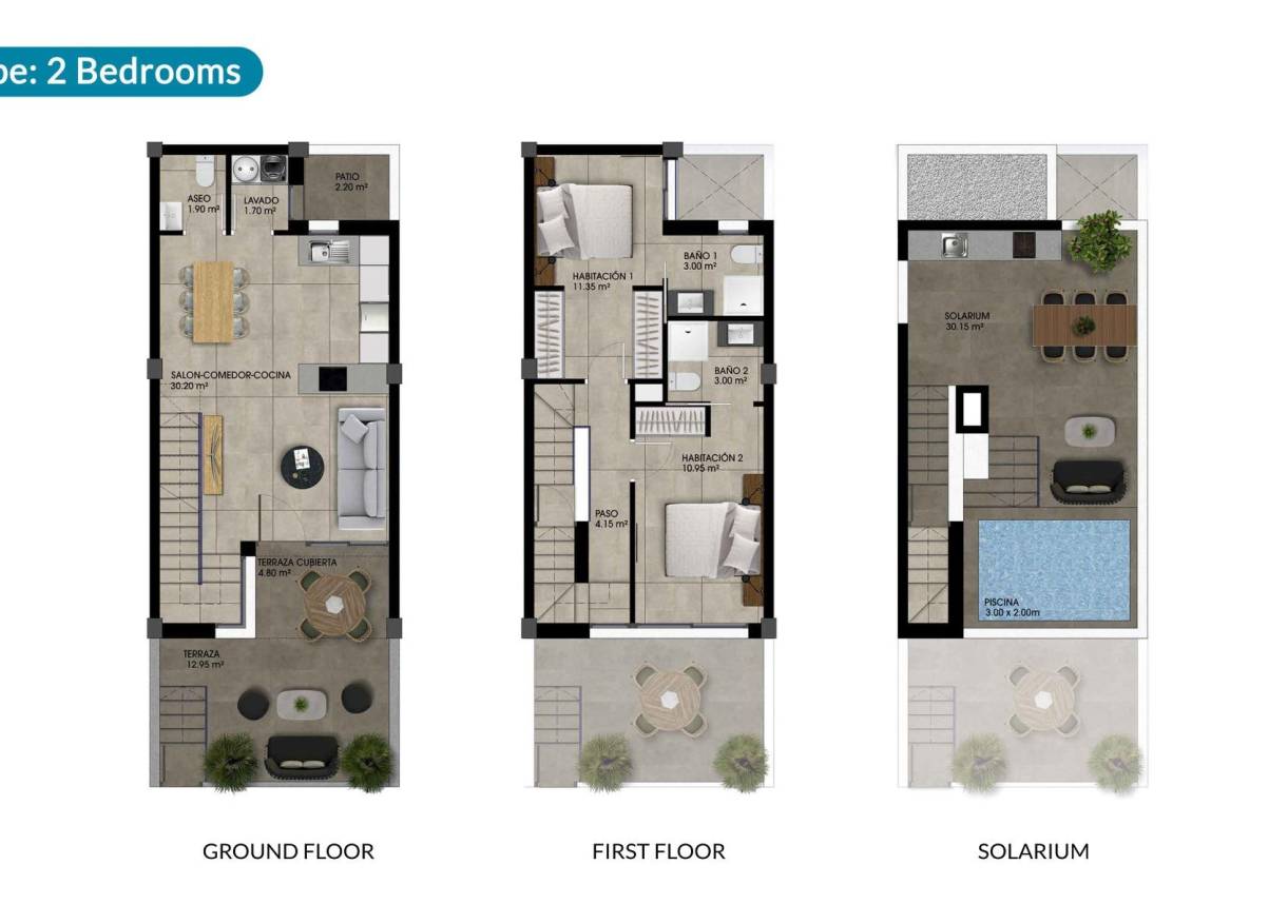 Nieuwbouw - Townhouse / Semi-detached - Dolores - Sector 2