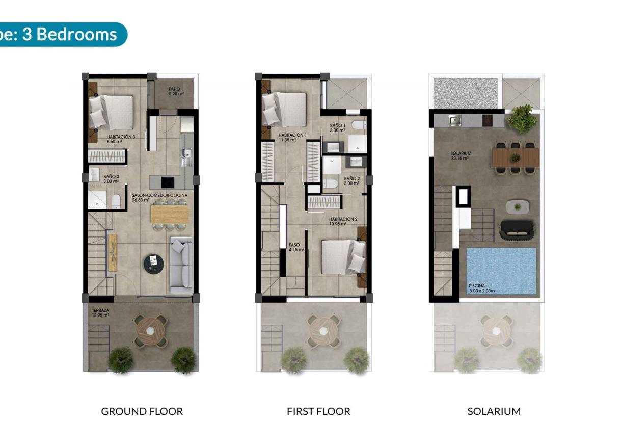 Nieuwbouw - Townhouse / Semi-detached - Dolores - Sector 2
