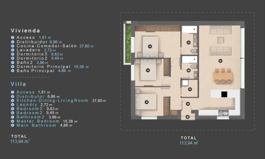 Nieuwbouw - Villa - Orihuela Costa - Las Filipinas