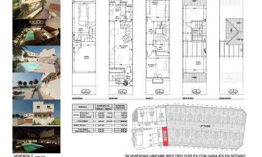 Nieuwbouw - Townhouse / Semi-detached - La Union - centro