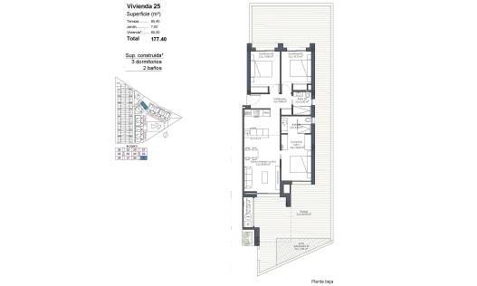 Nieuwbouw - Appartement - Los Alcazares - Serena Golf