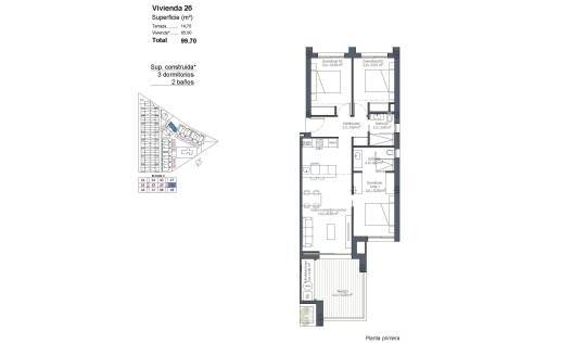 Nieuwbouw - Appartement - Los Alcazares - Serena Golf