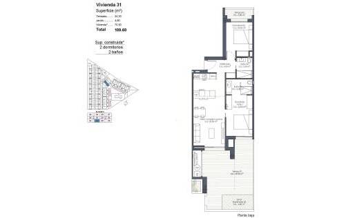 Nieuwbouw - Appartement - Los Alcazares - Serena Golf