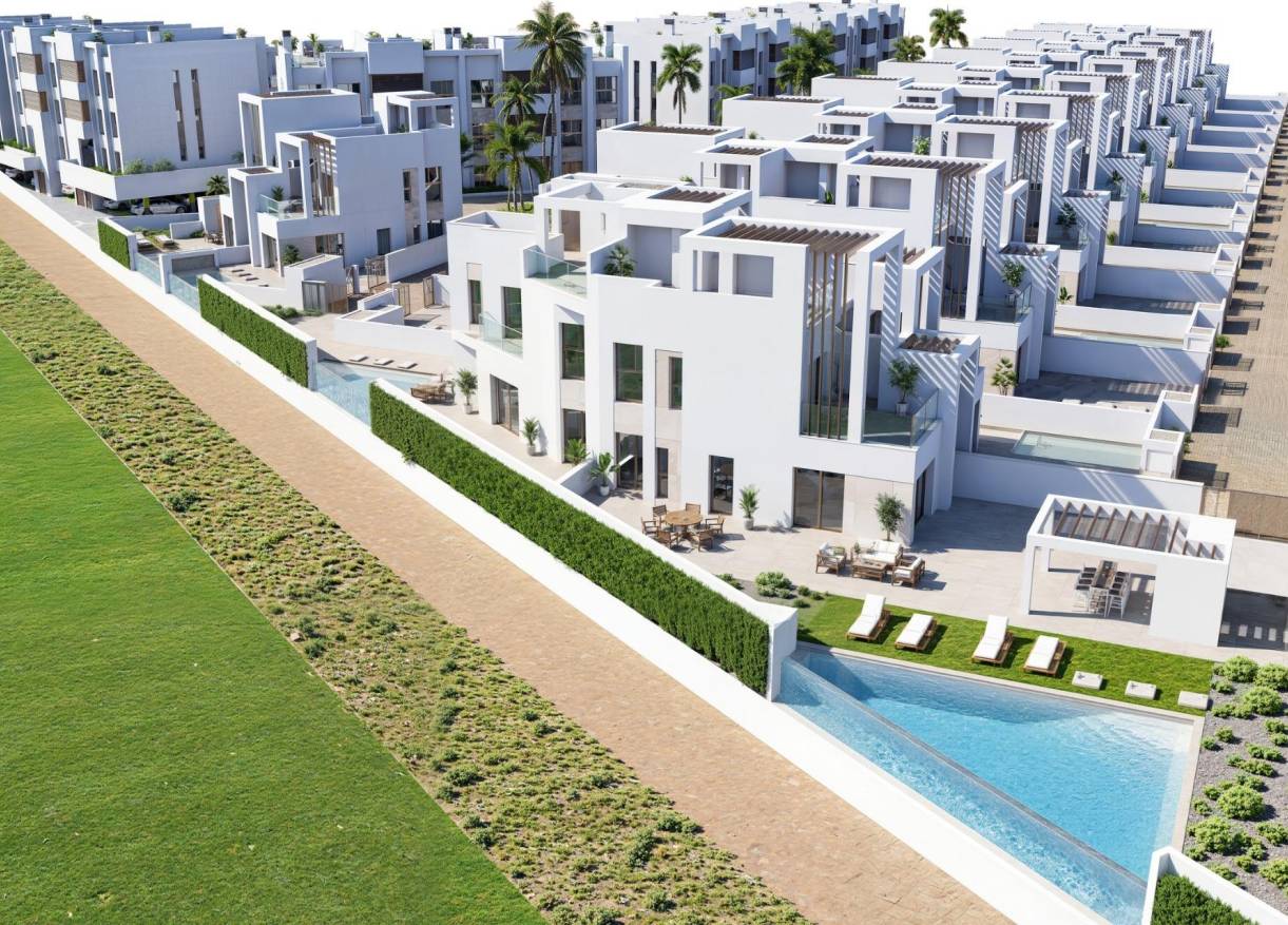 Nieuwbouw - Townhouse / Semi-detached - Los Alcazares - Serena Golf