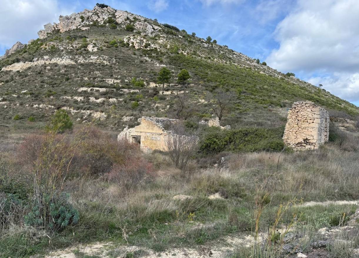 Bestaand - Bouwperceel - Confrides - Barranc de Xarquera
