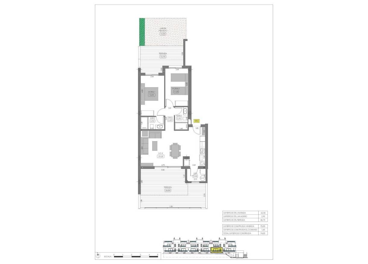 Nieuwbouw - Townhouse / Semi-detached - Algorfa - La Finca Golf