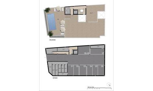 Nieuwbouw - Penthouse - Catral - pueblo