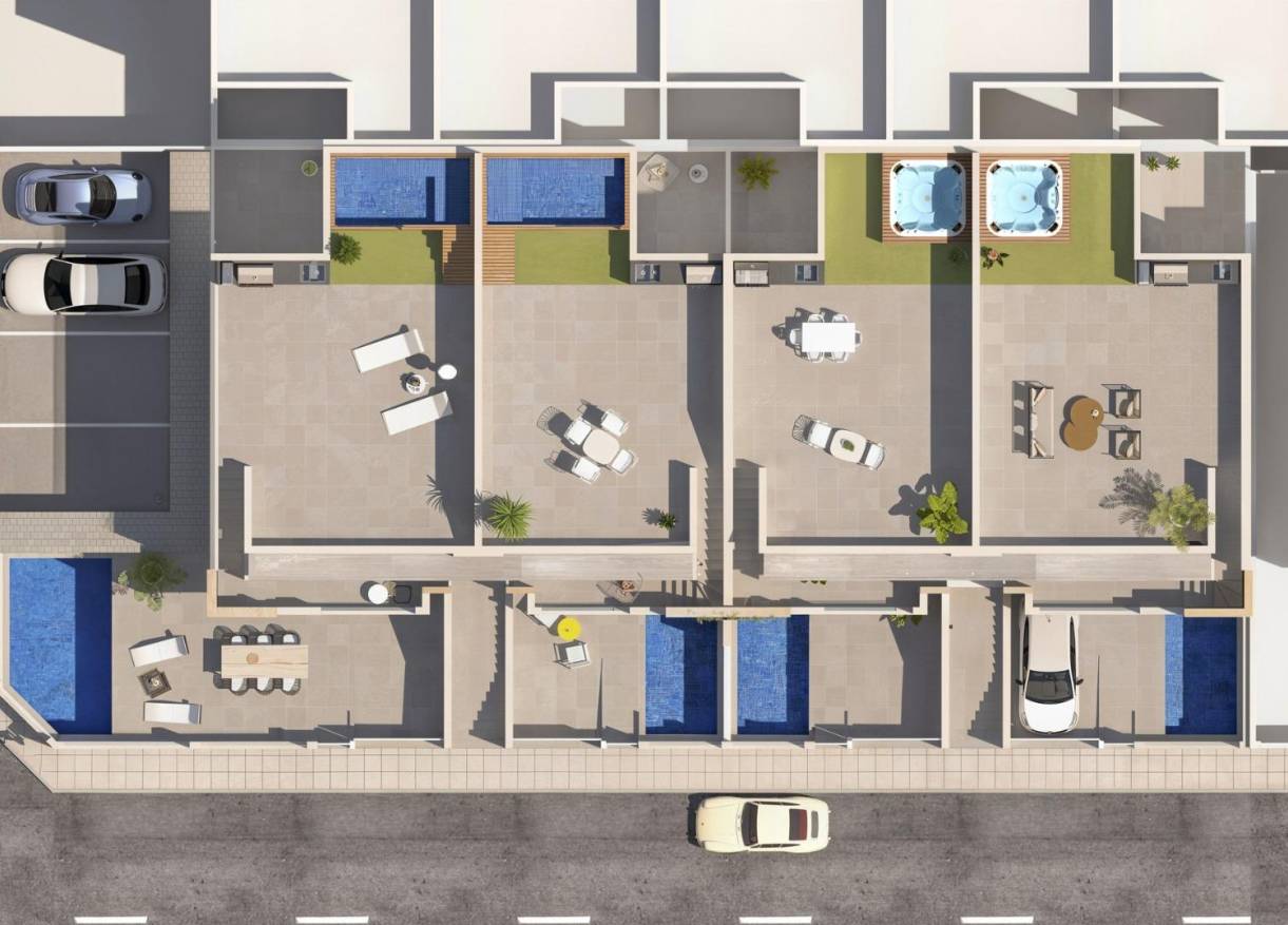 Nieuwbouw - Townhouse / Semi-detached - San Pedro del Pinatar - Las esperanzas