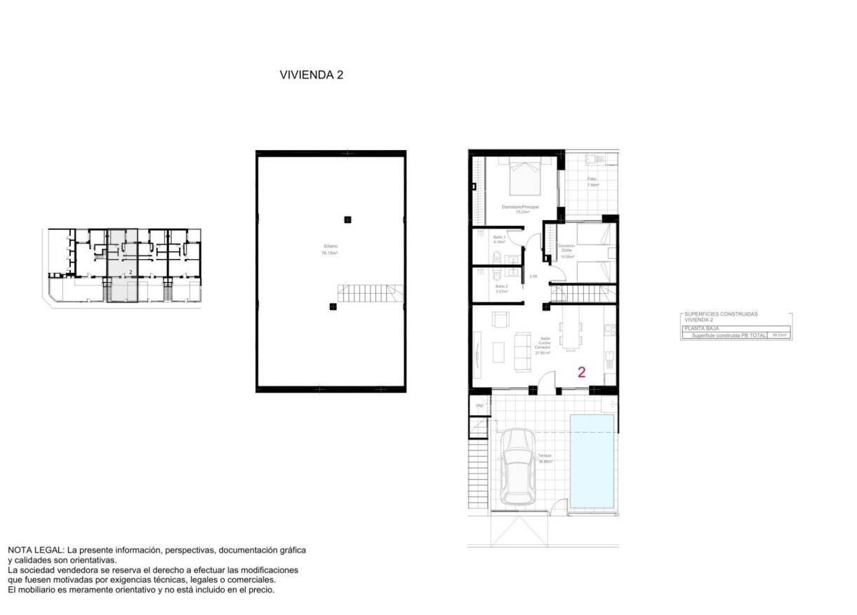 Nieuwbouw - Townhouse / Semi-detached - San Pedro del Pinatar - Las esperanzas