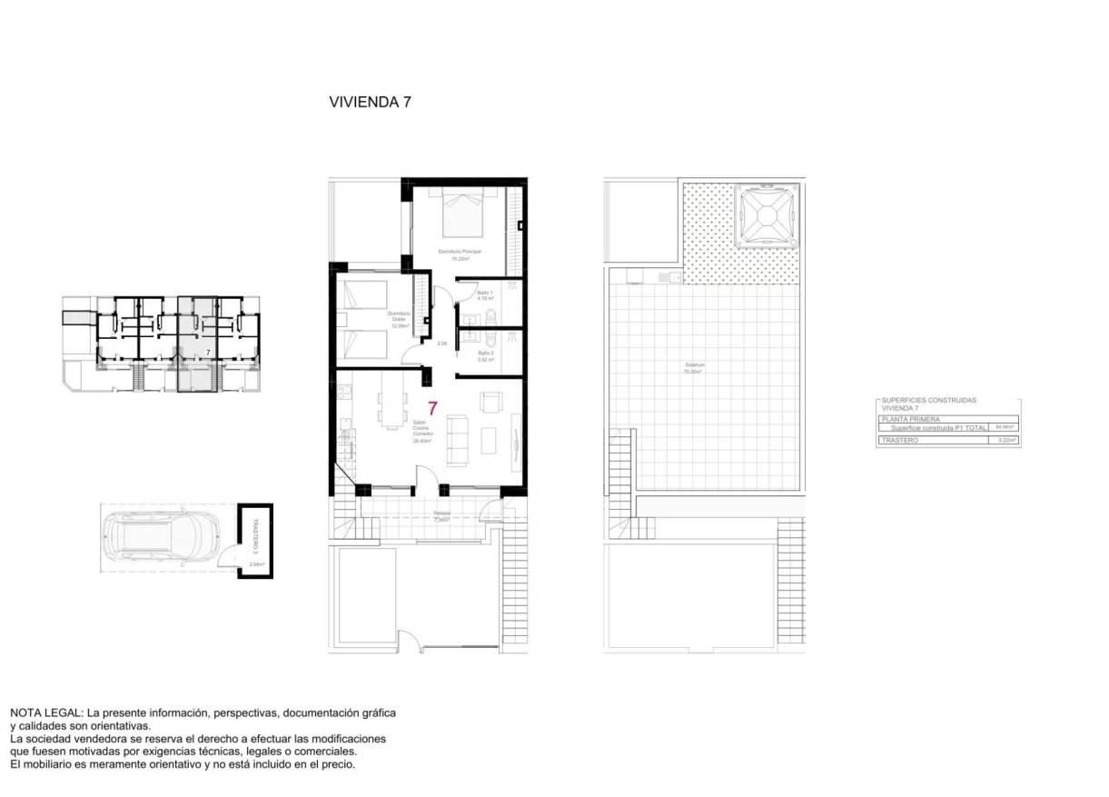 Nieuwbouw - Townhouse / Semi-detached - San Pedro del Pinatar - Las esperanzas