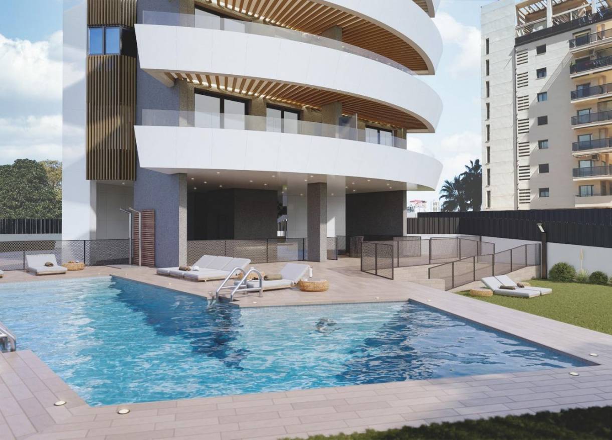 Nieuwbouw - Appartement - Calpe - Playa Cantal Roig