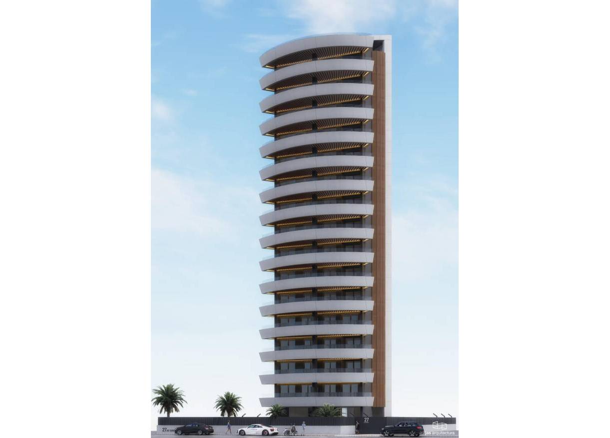 Nieuwbouw - Appartement - Calpe - Playa Cantal Roig