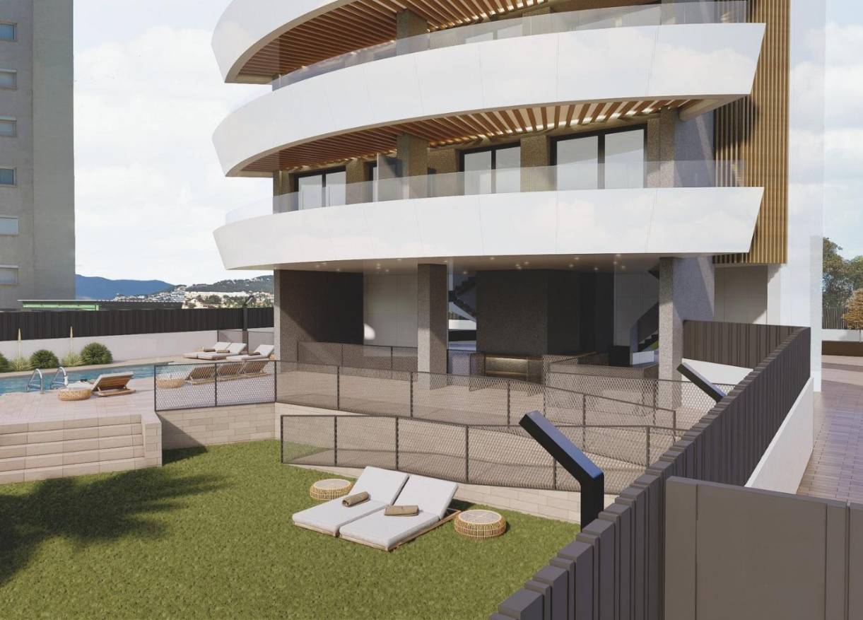 Nieuwbouw - Appartement - Calpe - Playa Cantal Roig