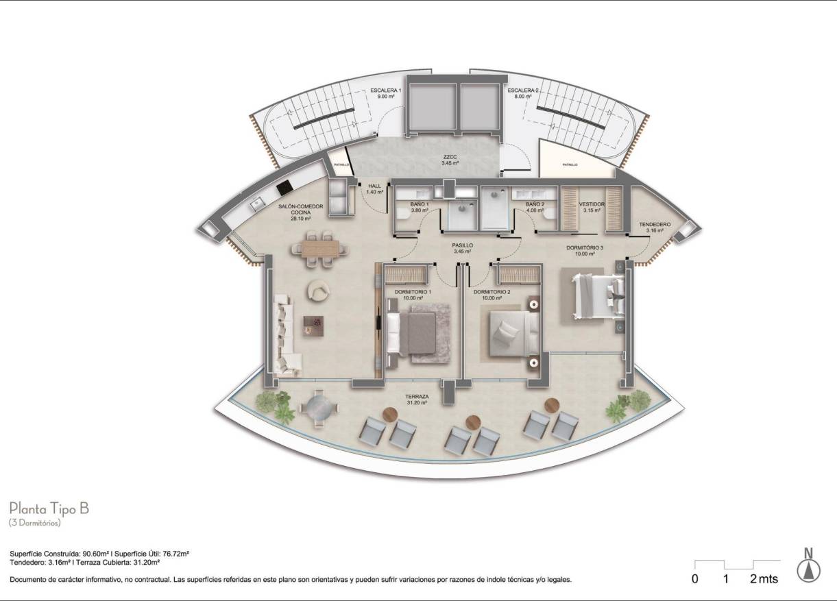 Nieuwbouw - Appartement - Calpe - Playa Cantal Roig