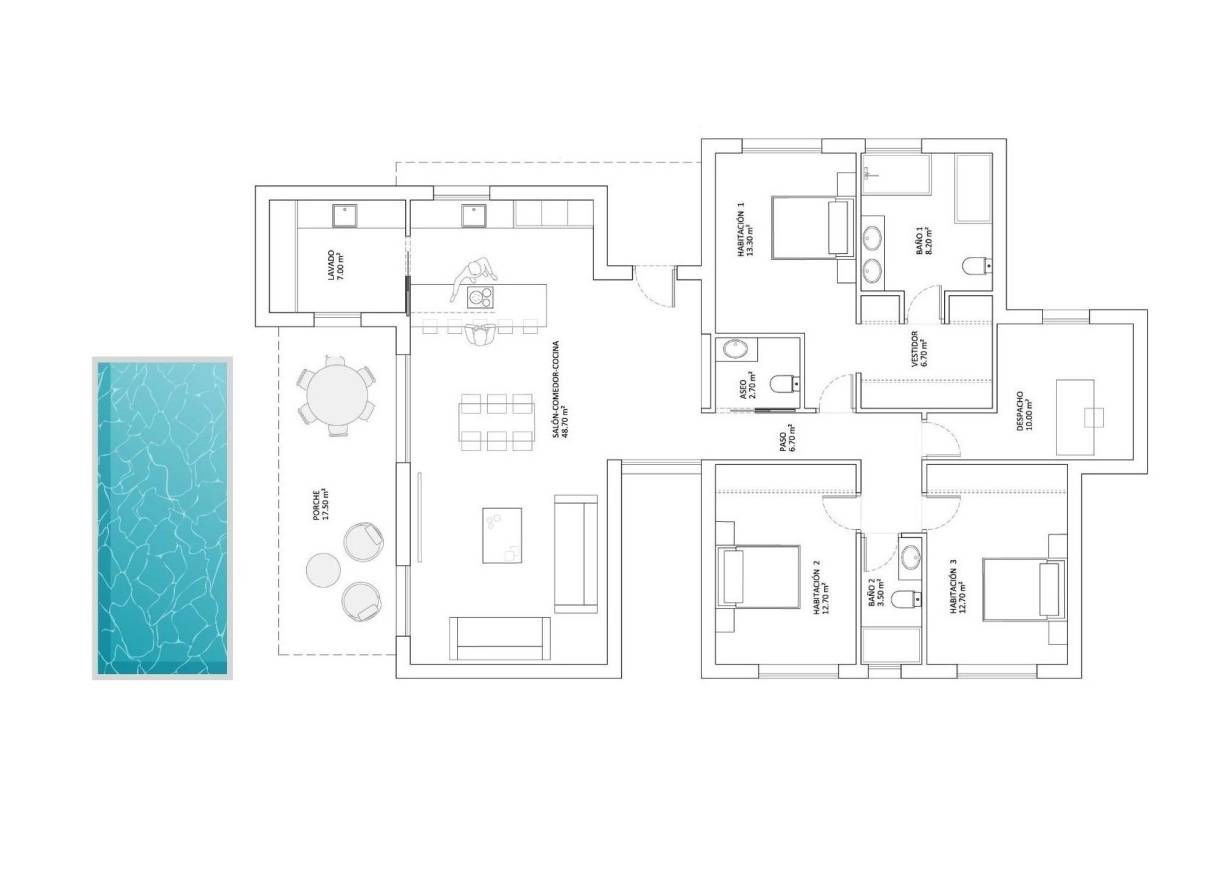 Nieuwbouw - Villa - Monforte Del Cid - La Capitana