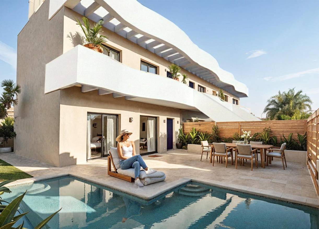 Nieuwbouw - Townhouse / Semi-detached - Pilar de la Horadada - parques de Andromeda