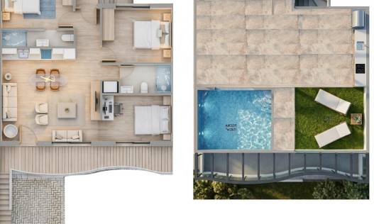 Nieuwbouw - Townhouse / Semi-detached - Pilar de la Horadada - parques de Andromeda