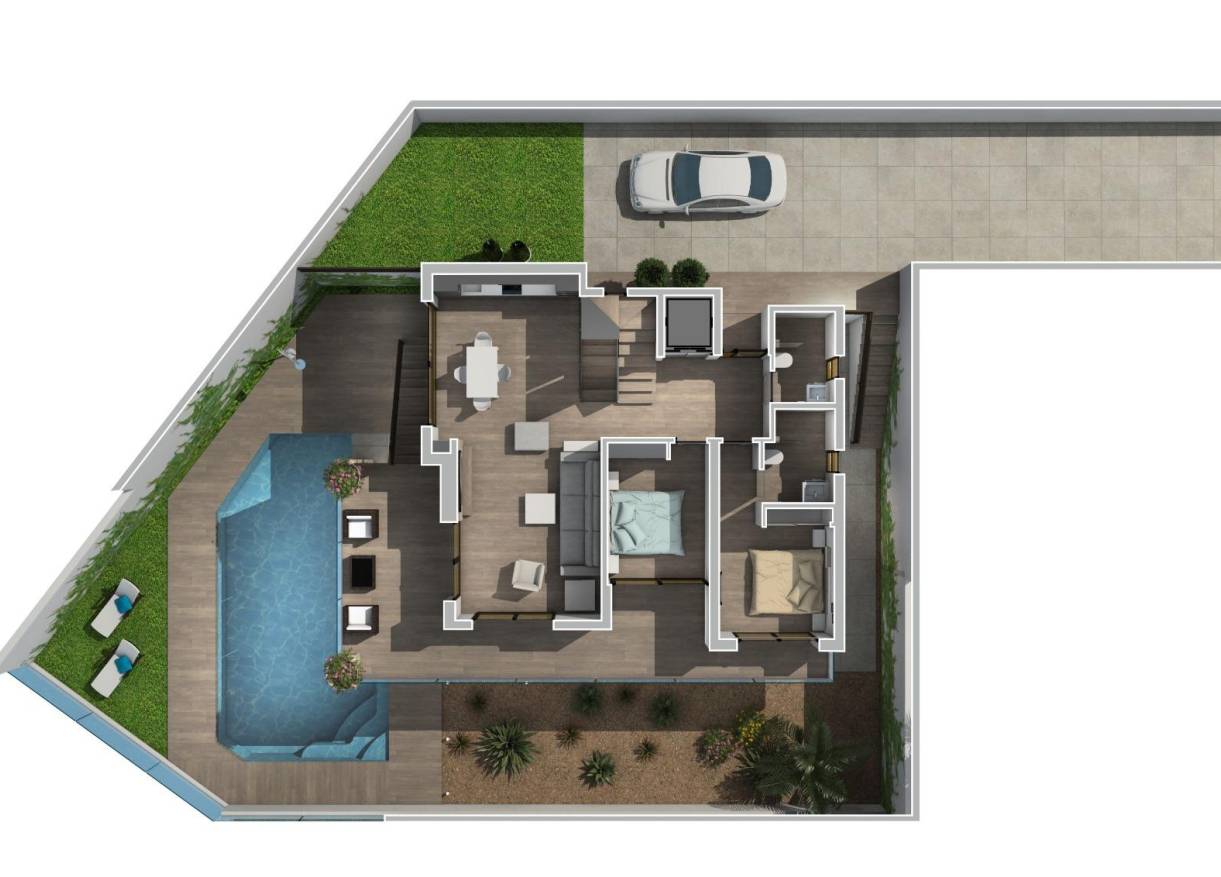 Nieuwbouw - Villa - Rojales - Golf La Marquesa (Ciudad Quesada)