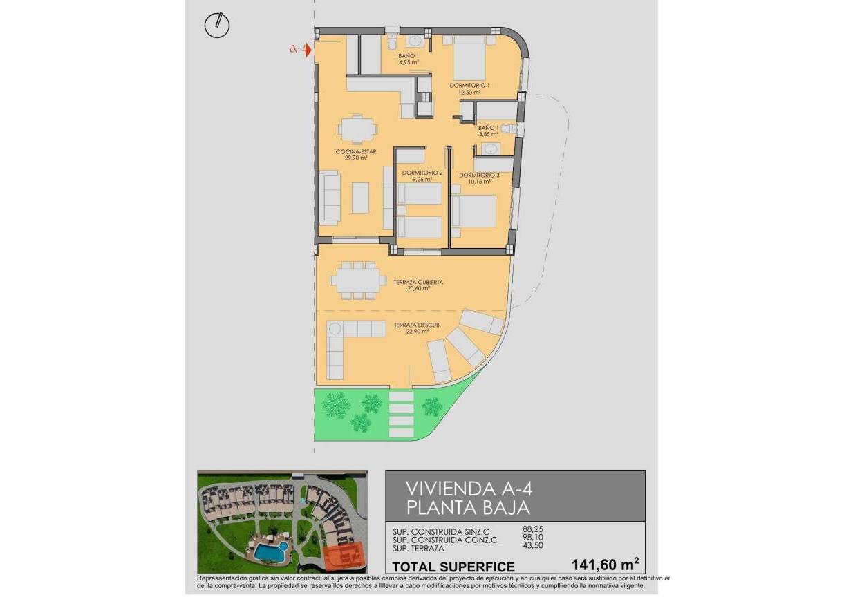 Nieuwbouw - Appartement - Los Alcazares - Serena Golf