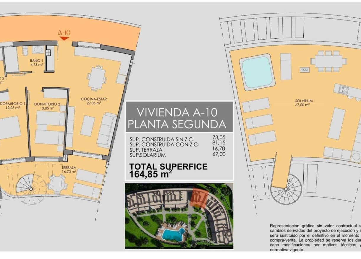 Nieuwbouw - Penthouse - Los Alcazares - Serena Golf