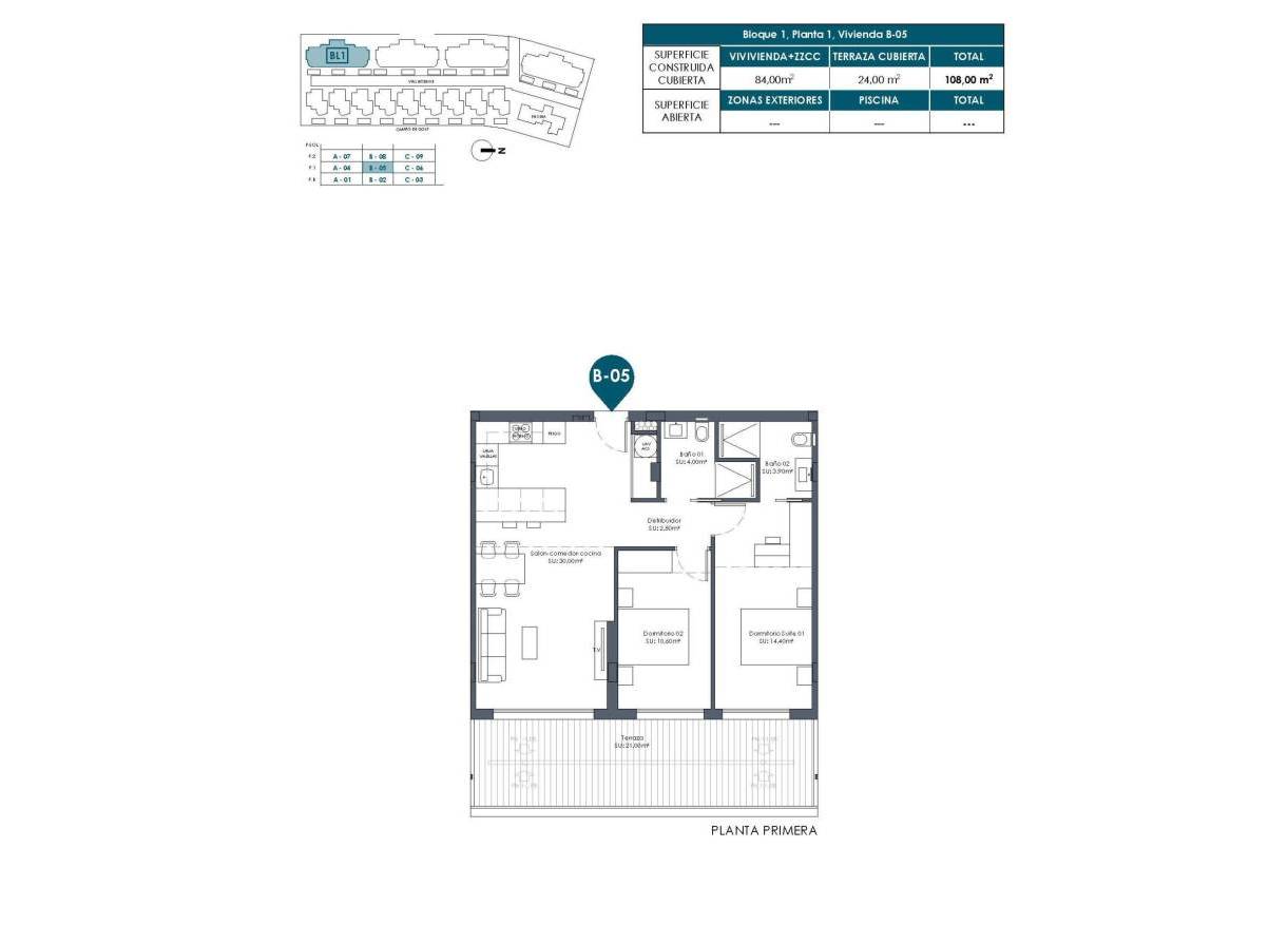 Nieuwbouw - Appartement - Los Alcazares - Serena Golf