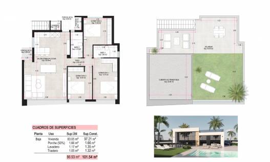 Nieuwbouw - Villa - Alhama De Murcia - Condado De Alhama